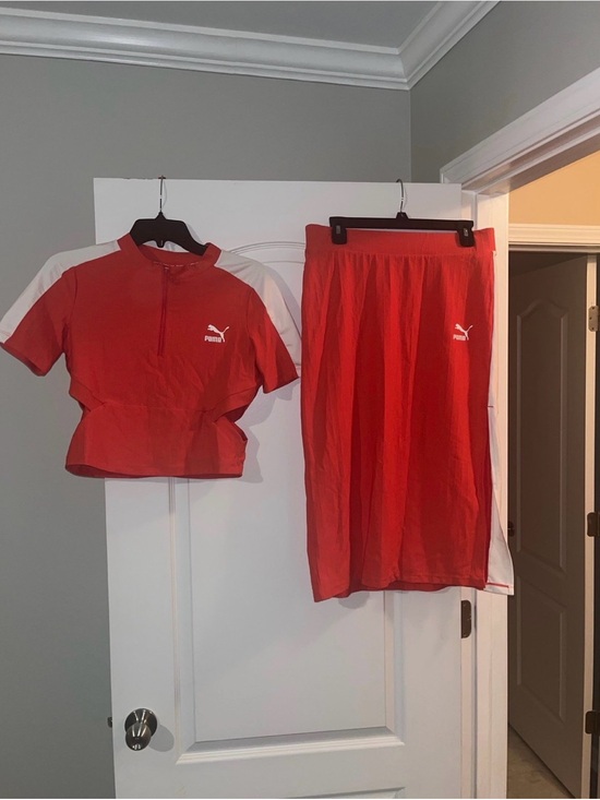 Puma Dresses & Skirts - PUMA Classics Ribbed Top and skirt set!